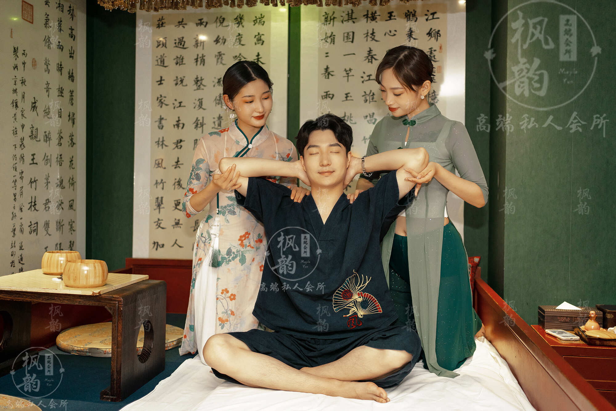 服务态度好，值得再次光顾！柯桥区适合男生休闲的油压会馆|按的很舒爽，很不错的一次体验